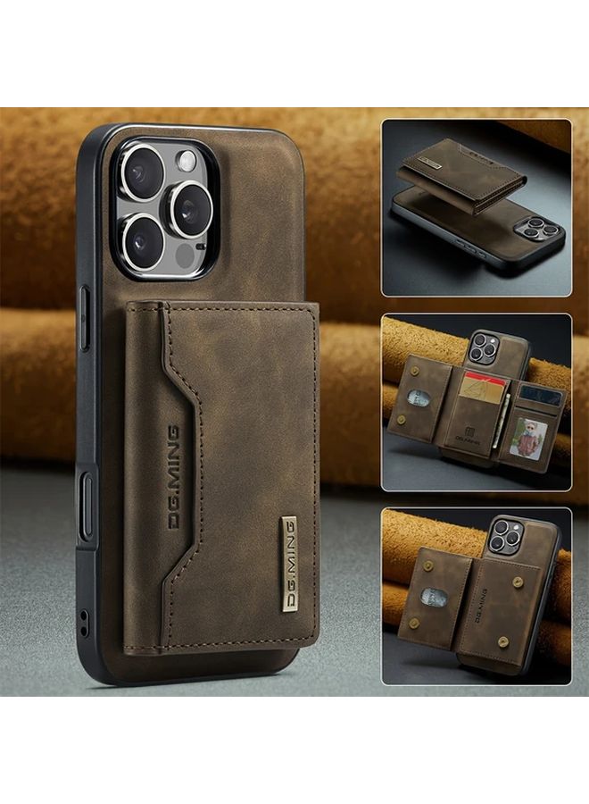 Red Magnetic Detachable Faux Leather Wallet Case For IPhone 7 Plus 8 Plus - Image 5